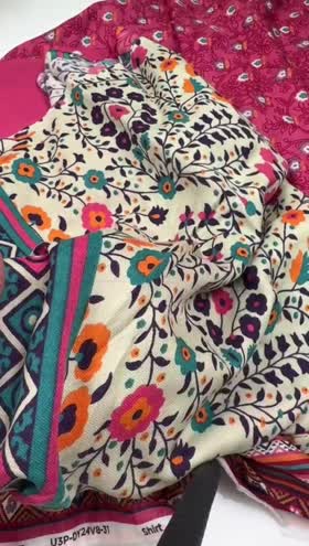 Rs 4200 Sapphire Print Khadar 3pc Rs 4200 Sapphire Print Khadar 3pc
